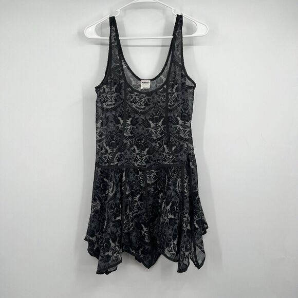 Intimately Free People S Sheer Tunic Dress Top Fairy Fairygoth Gothic Grunge - Picture 1 of 11